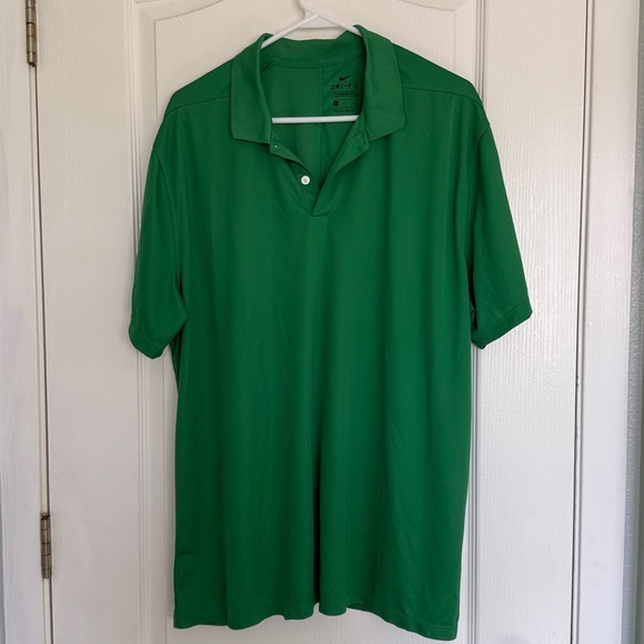 Nike Vibrant Green Polo Shirt - Picture 1 of 4